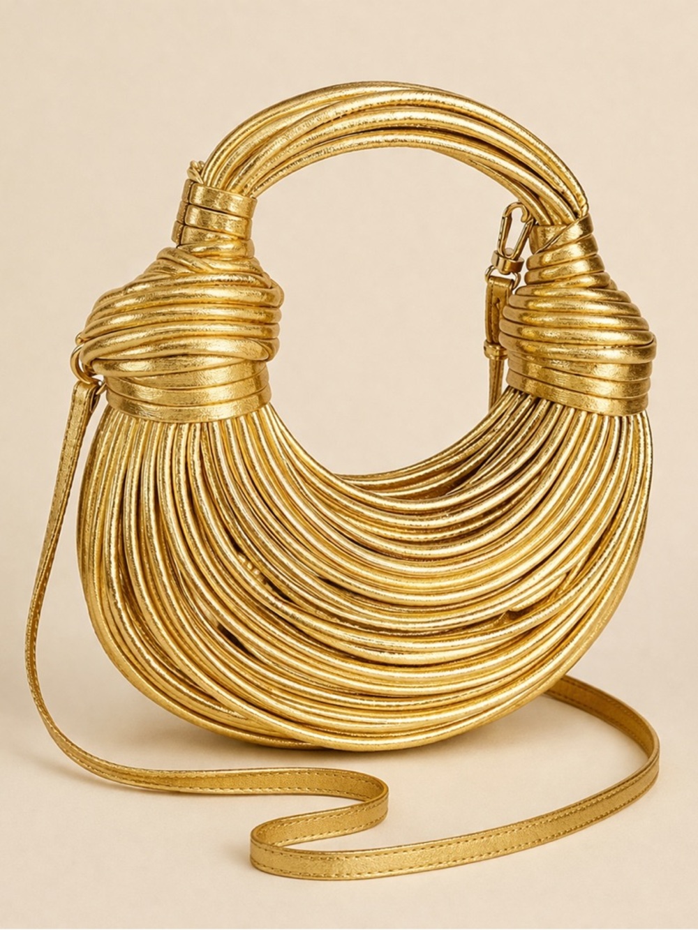 Gilded Halo Bag